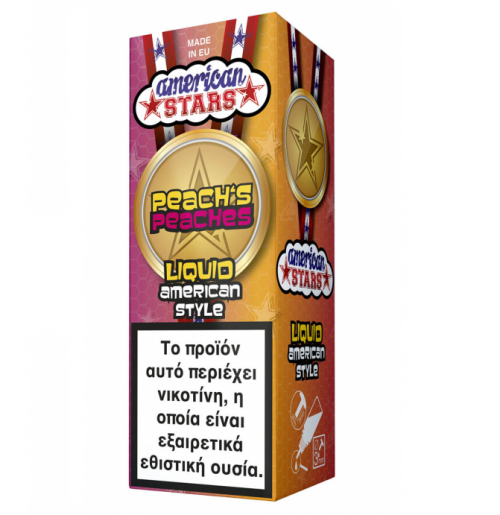 American Stars Peach's Peaches 10ml